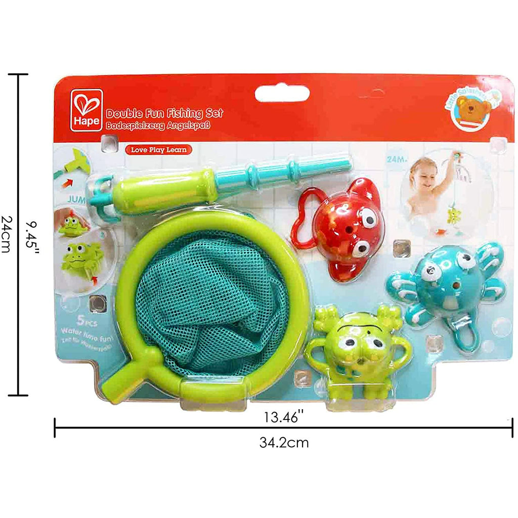 Hape Double Fun Fishing Set Multicolor Age- 2 Years & Above