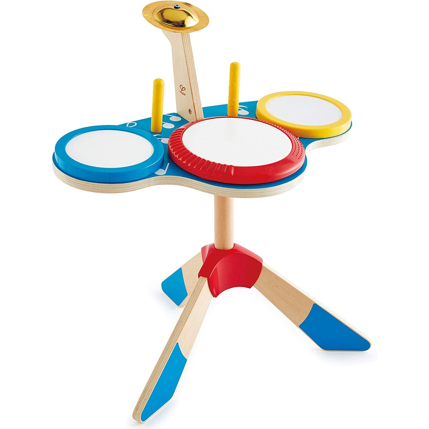 Hape Drum And Cymbal Set Multicolor Age- 3 Years & Above