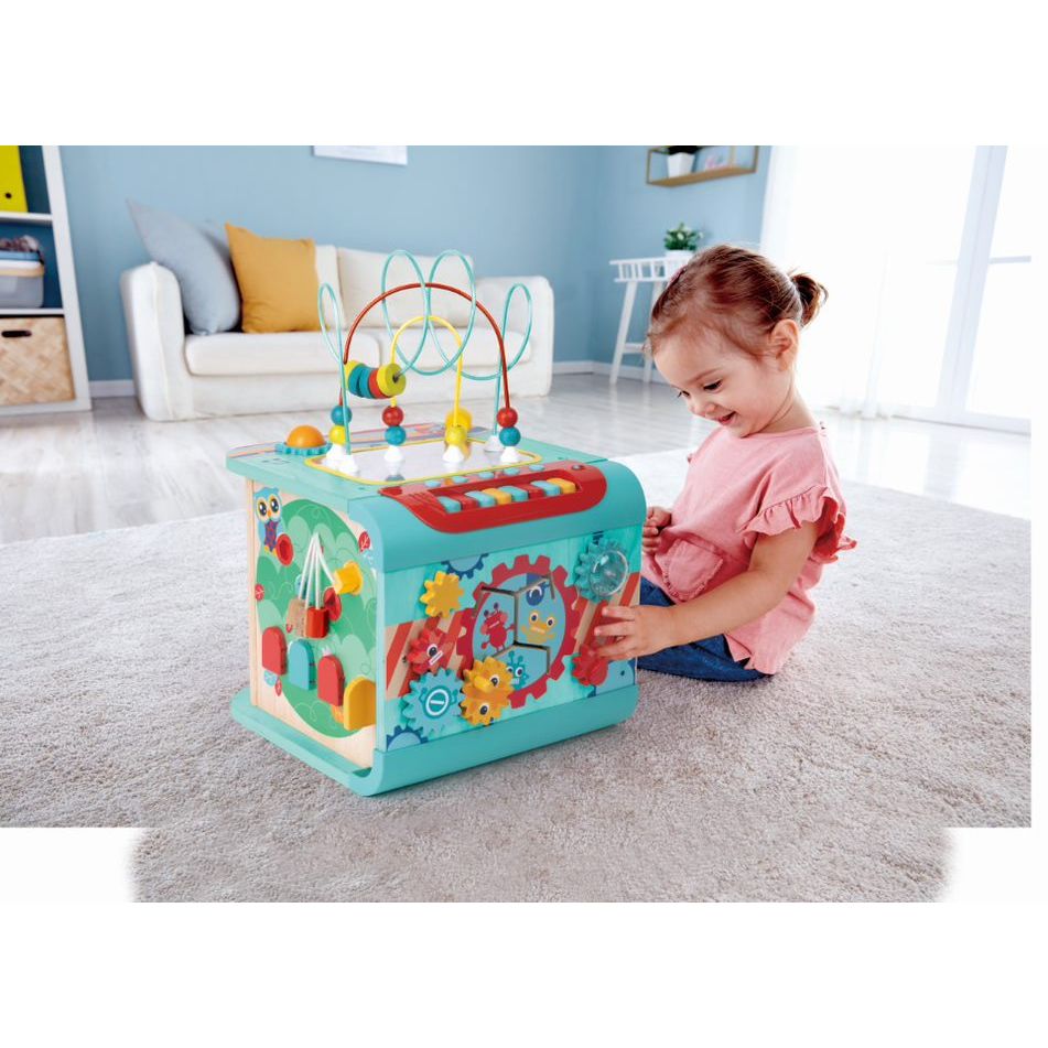 Hape Explore and Learn Magic Cube Multicolor Age  12 Months & Above