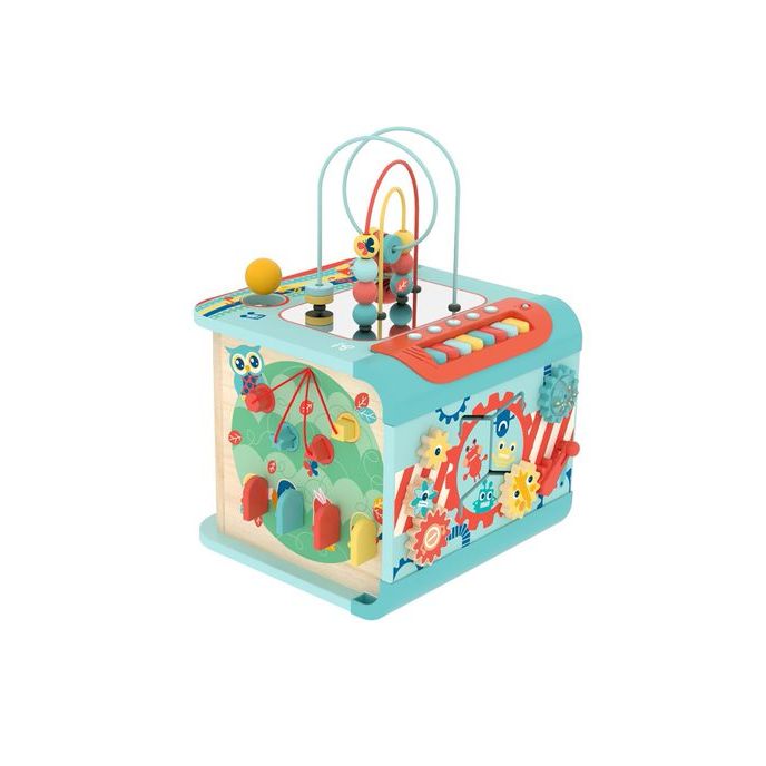 Hape Explore and Learn Magic Cube Multicolor Age  12 Months & Above