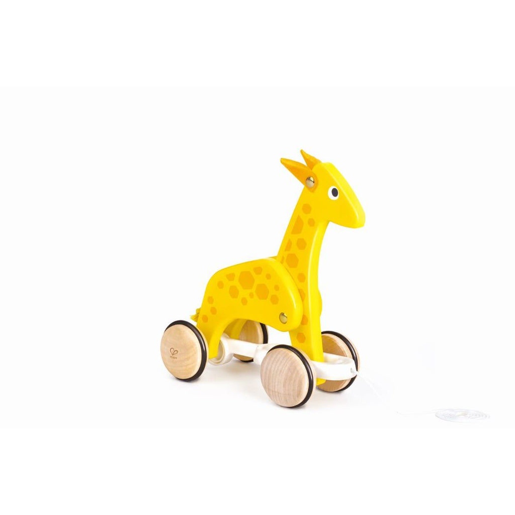 Hape Giraffe Pull Along Toy Multicolor Age  12 Months & Above