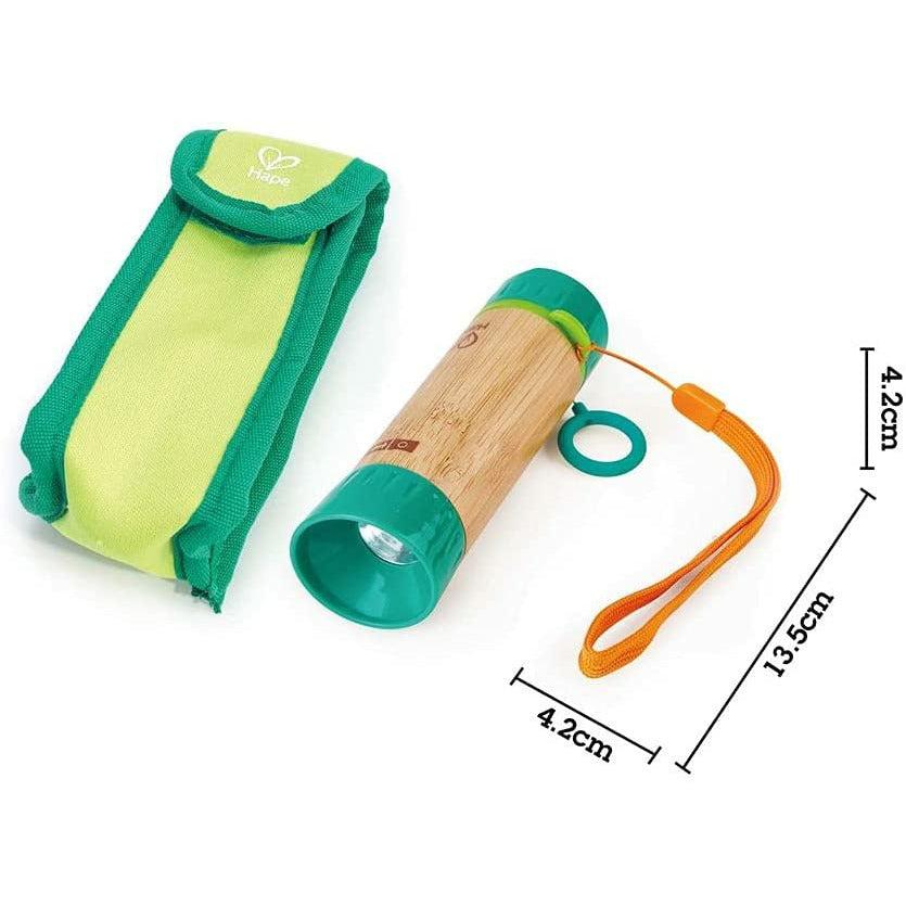 Hape Hand-Powered Flashlight Multicolor Age-4 Years & Above