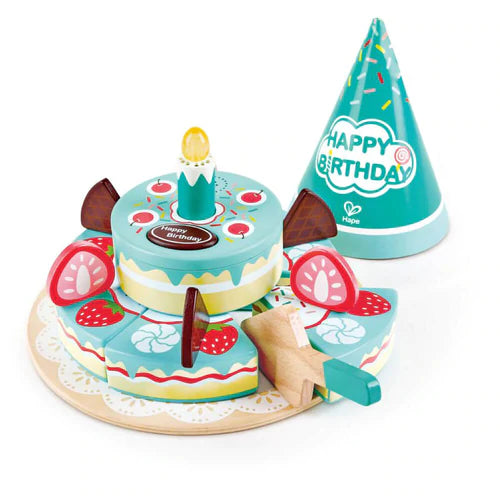 Hape Interactive Happy Birthday Cake Multicolor Age- 3 Years & Above