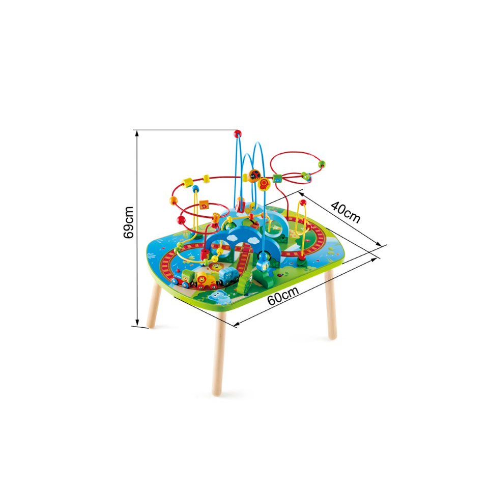 Hape Jungle Adventure Railway Playset Multicolor Age  12 Months & Above