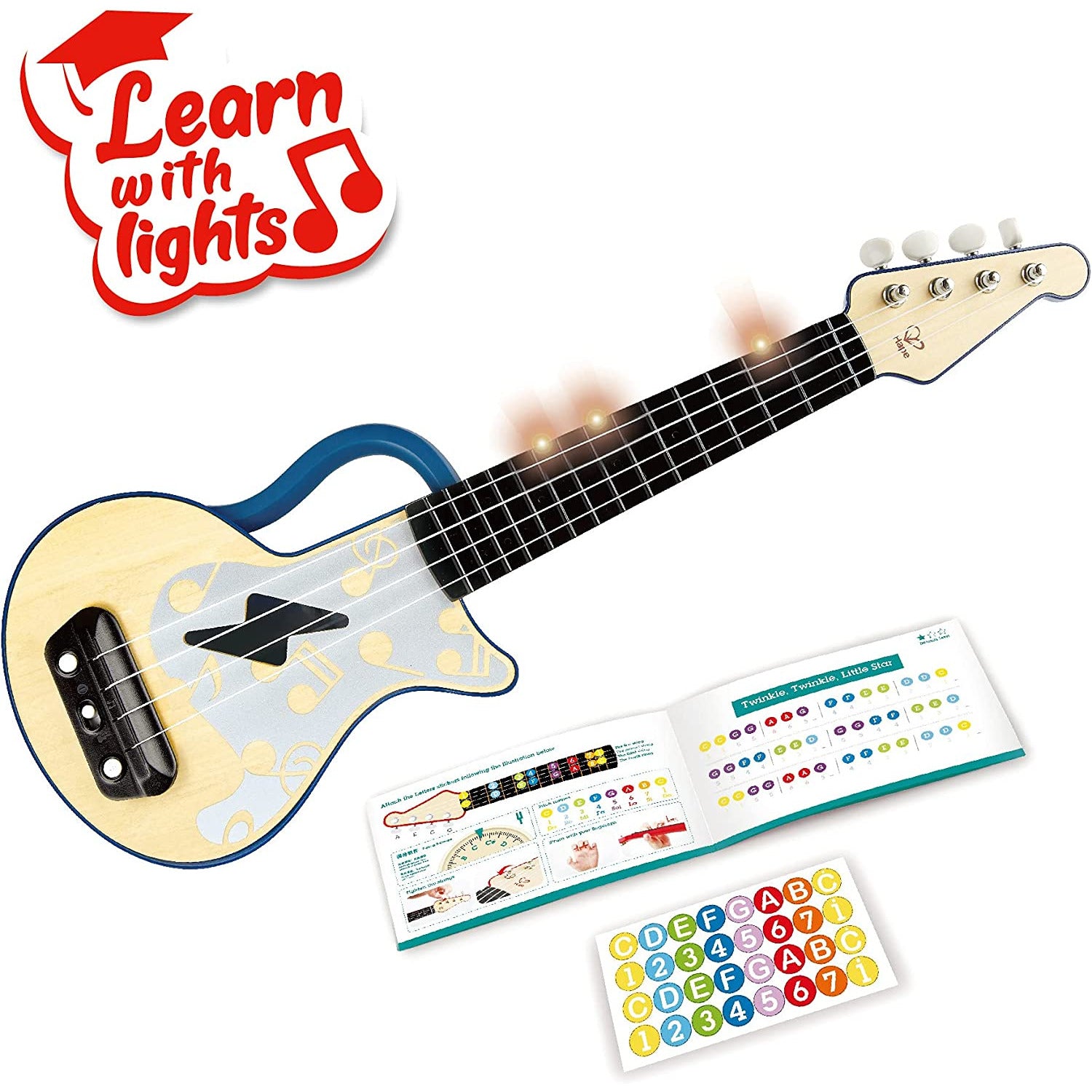 Hape guitar blue new arrivals