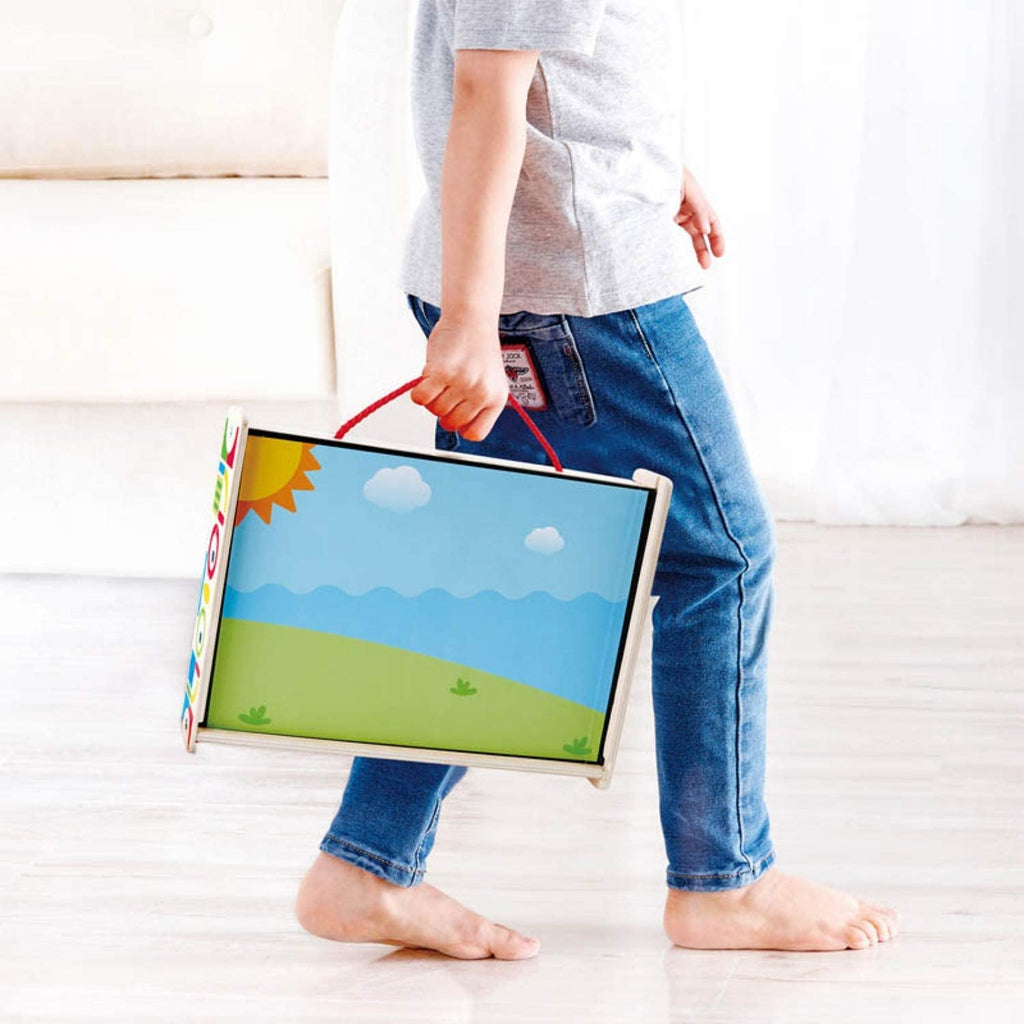 Hape Magnetic Art Box Multicolor Age- 3 Years & Above