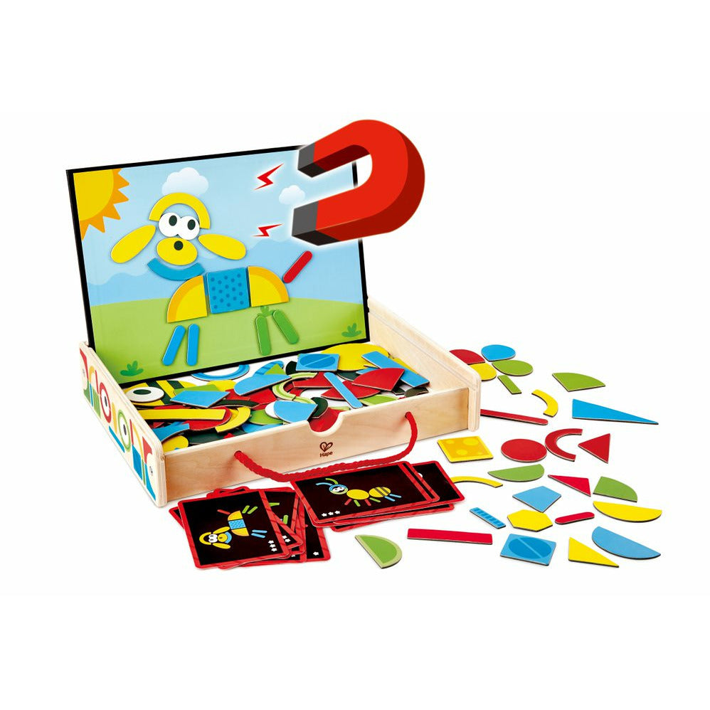 Hape Magnetic Art Box Multicolor Age- 3 Years & Above