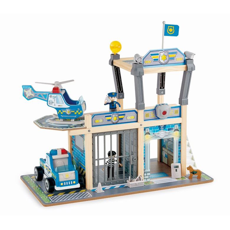 Hape Metro Police Department Playset Multicolor Age  3 Years & Above