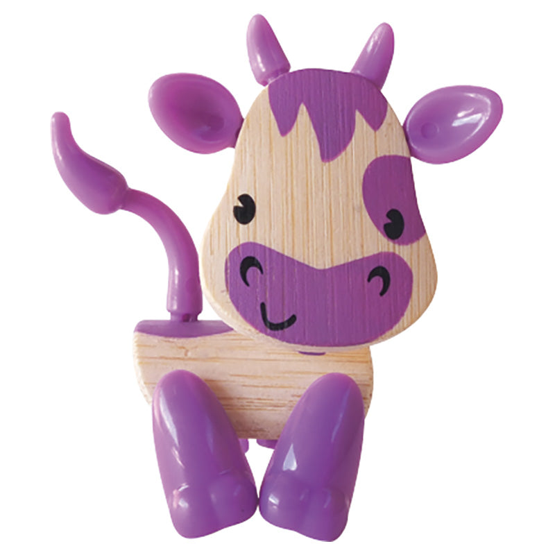Hape Mini Mals Cow Multicolor Pet Age- 3 Years & Above