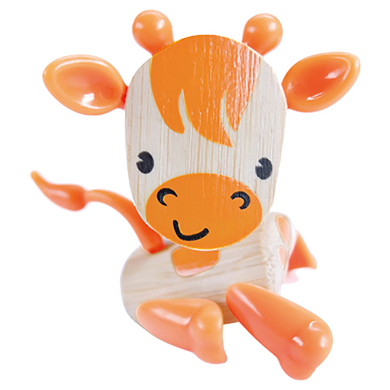 Hape Mini Mals Giraffe Multicolor Pet Age- 3 Years & Above