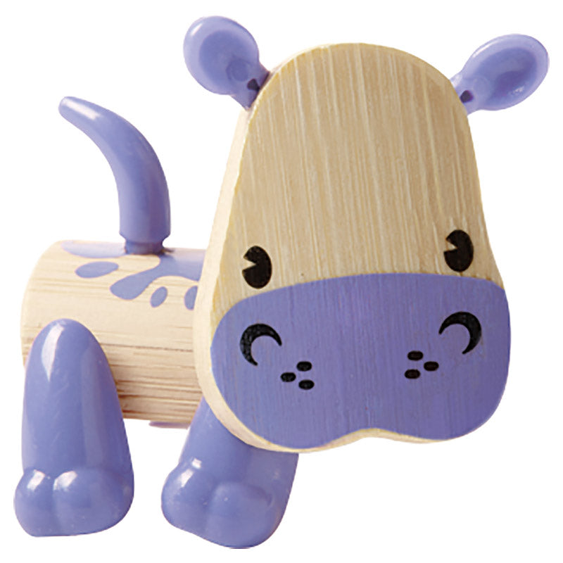 Hape Mini Mals Hippo Multicolor Pet Age- 3 Years & Above