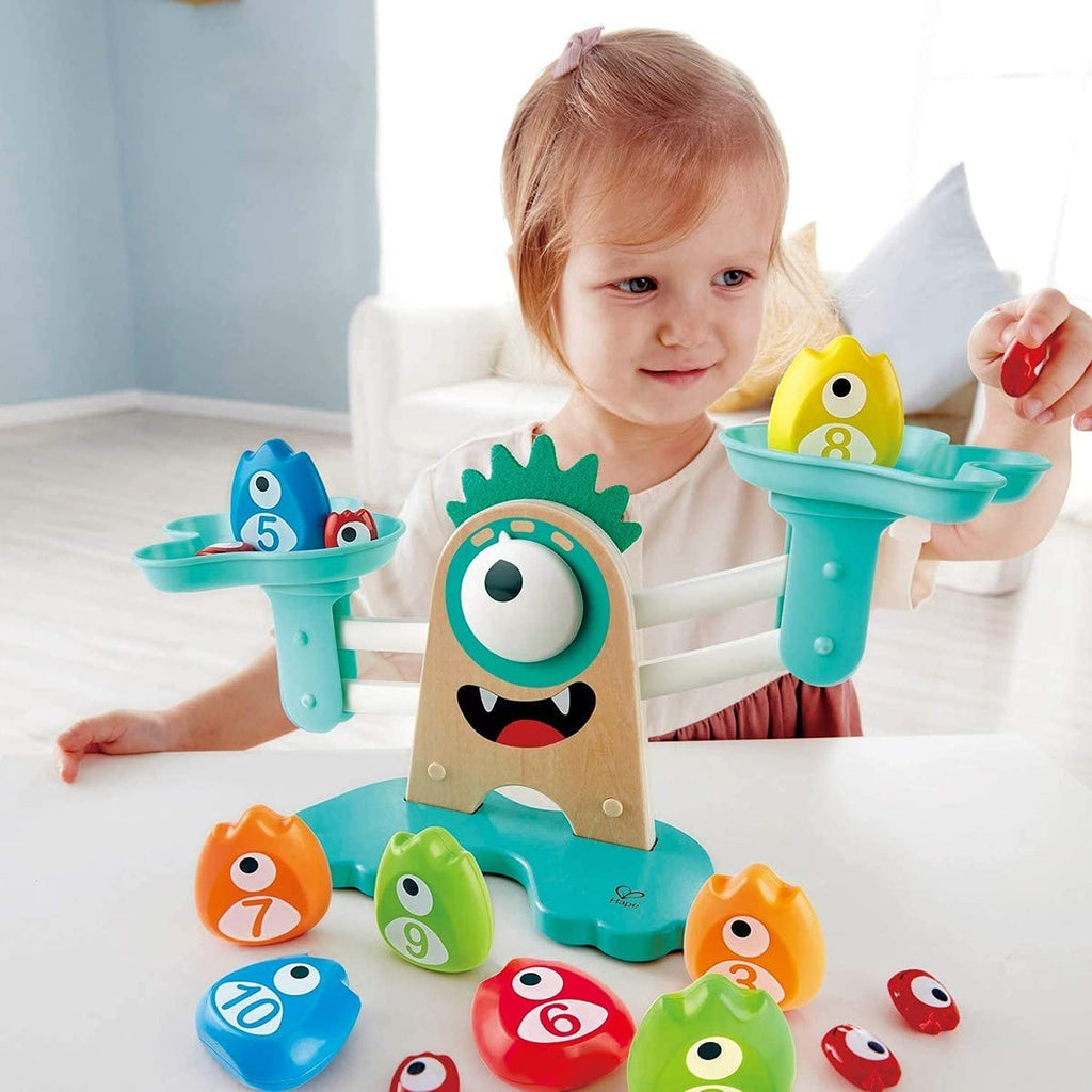 Hape Monster Math Scale Multicolor Age- 3 Years & Above