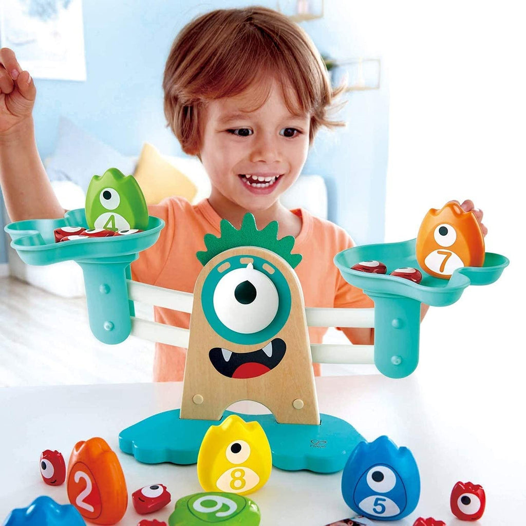 Hape Monster Math Scale Multicolor Age- 3 Years & Above