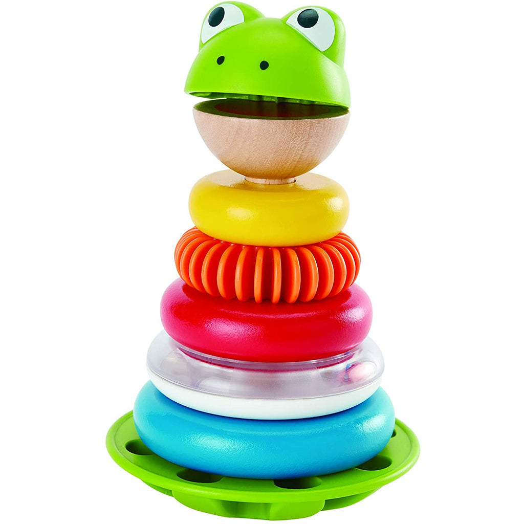 Hape Mr. Frog Stacking Rings Multicolor Age-1 Year & Above