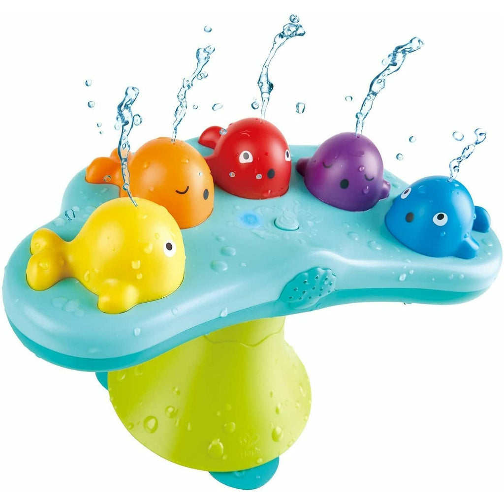 Hape Musical Whale Fountain Bath Toy Multicolor Age-1 Year & Above
