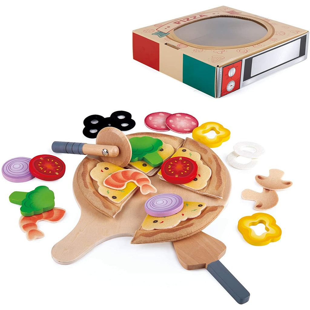 Hape Perfect Pizza Playset Multicolor Age- 3 Years & Above