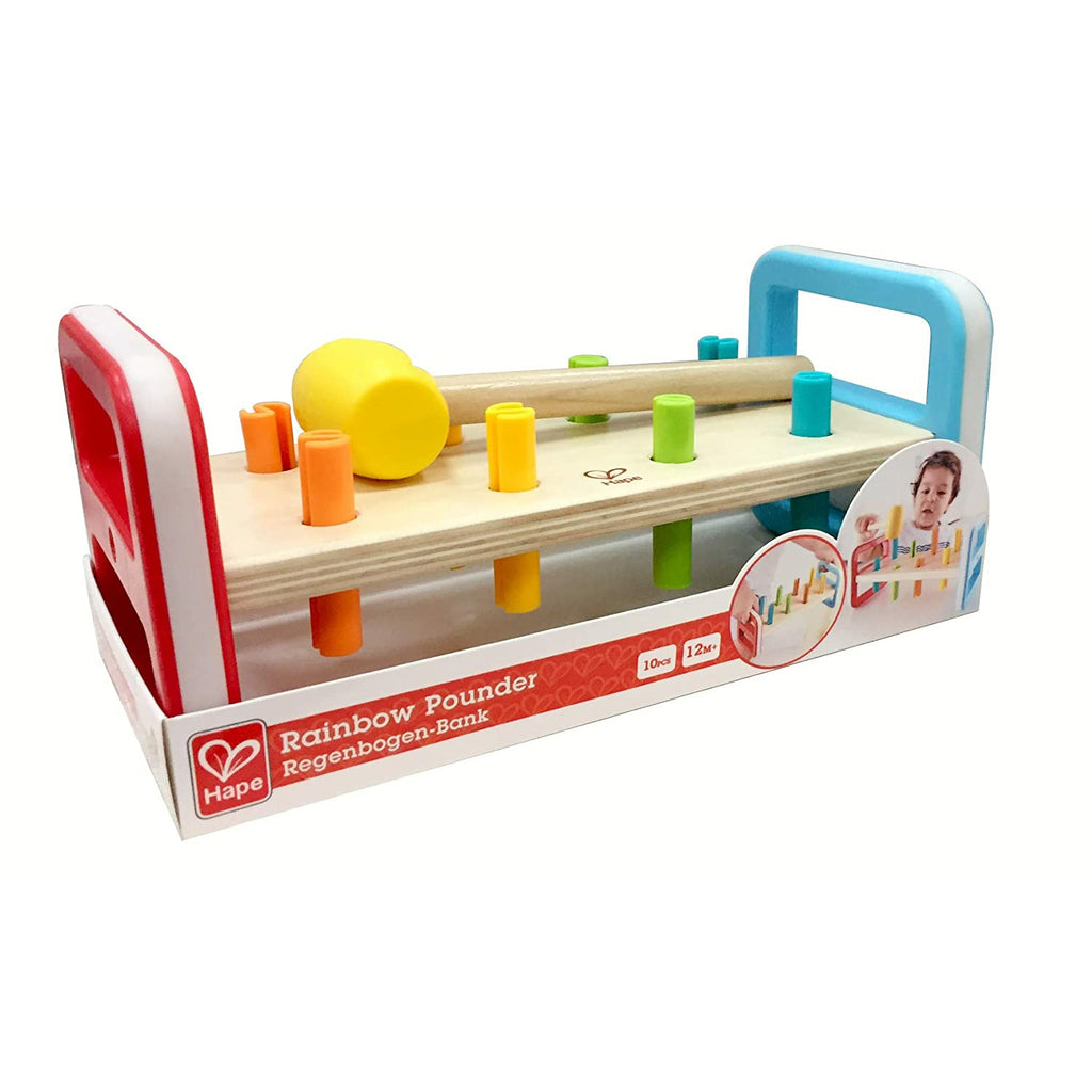 Hape Rainbow Pounder Educational Toy Multicolor Age-1 Year & Above