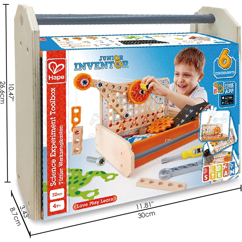Hape Science Experiment Toolbox Multicolor Age- 4 Years & Above