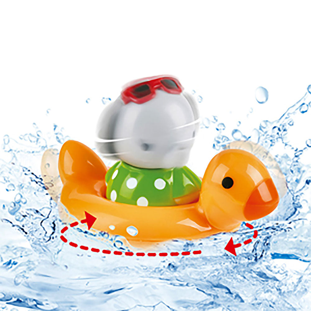 Hape Spin Splash ‘N’ Swim Elephant Bath Toy Multicolor Age-1 Year & Above