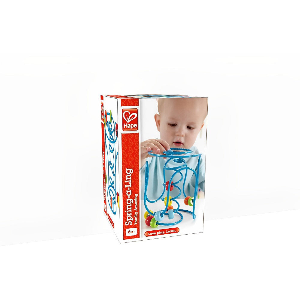 Hape Spring-A-Ling Multicolor Age- 6 Months & Above