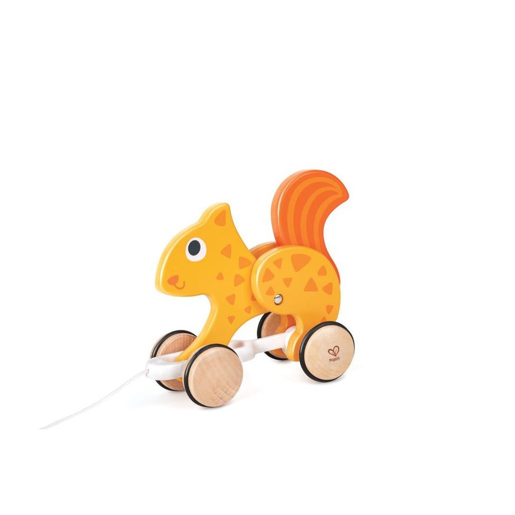 Hape Squirrel Pull Along Toy Multicolor Age  12 Months & Above