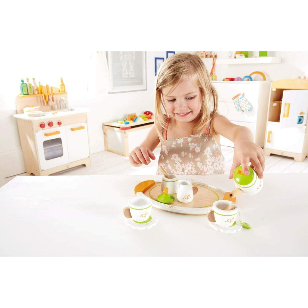 Hape Tea Set For Two Multicolor Age- 3 Years & Above