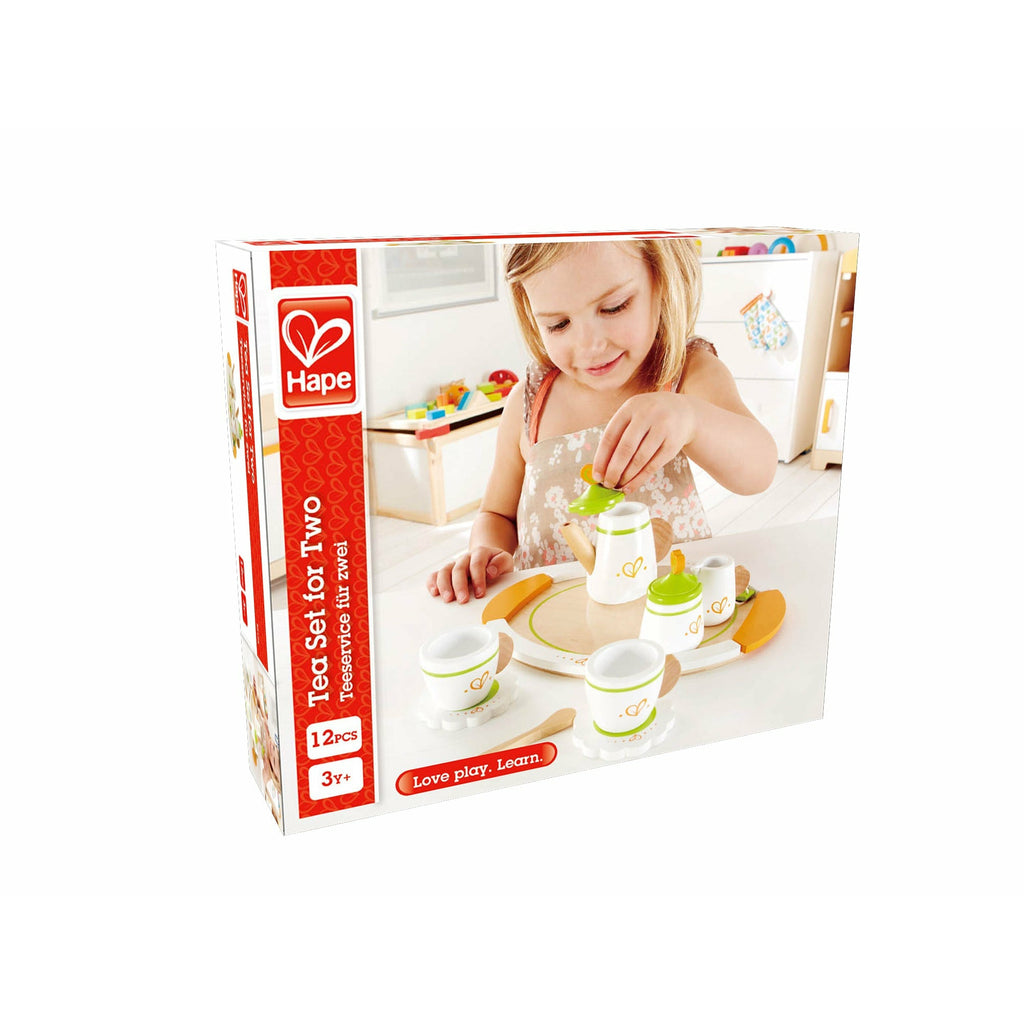 Hape Tea Set For Two Multicolor Age- 3 Years & Above