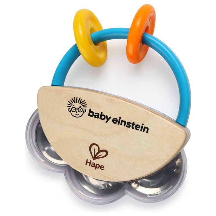 Little Einstein Tiny Tambourine Wooden Musical Toy Age- 6 Months & Above