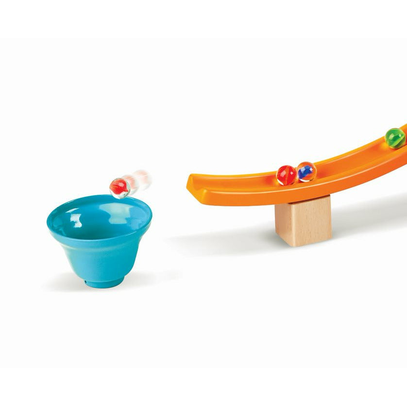 Hape Tricks N Twists Marble Track Multicolor Age- 3 Years & Above