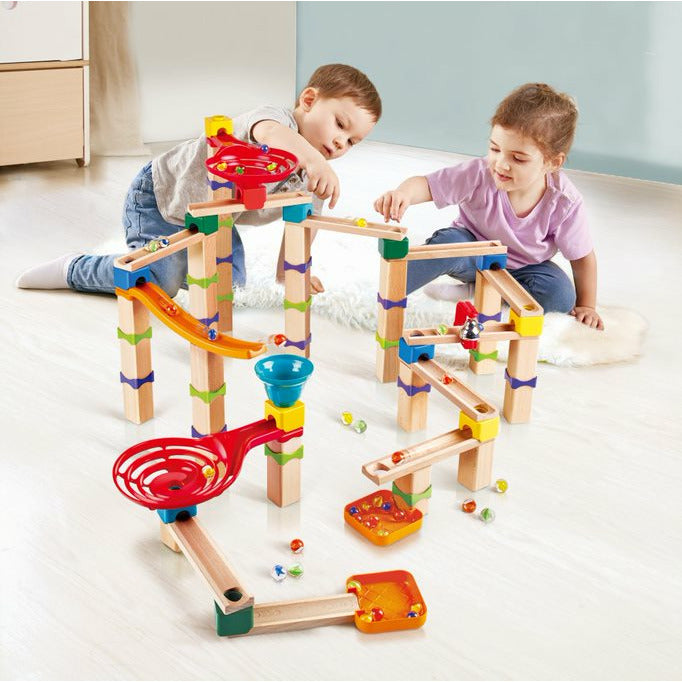 Hape Tricks N Twists Marble Track Multicolor Age- 3 Years & Above
