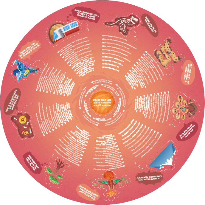 Hape Underground World Puzzle Multicolor Age  3 Years & Above