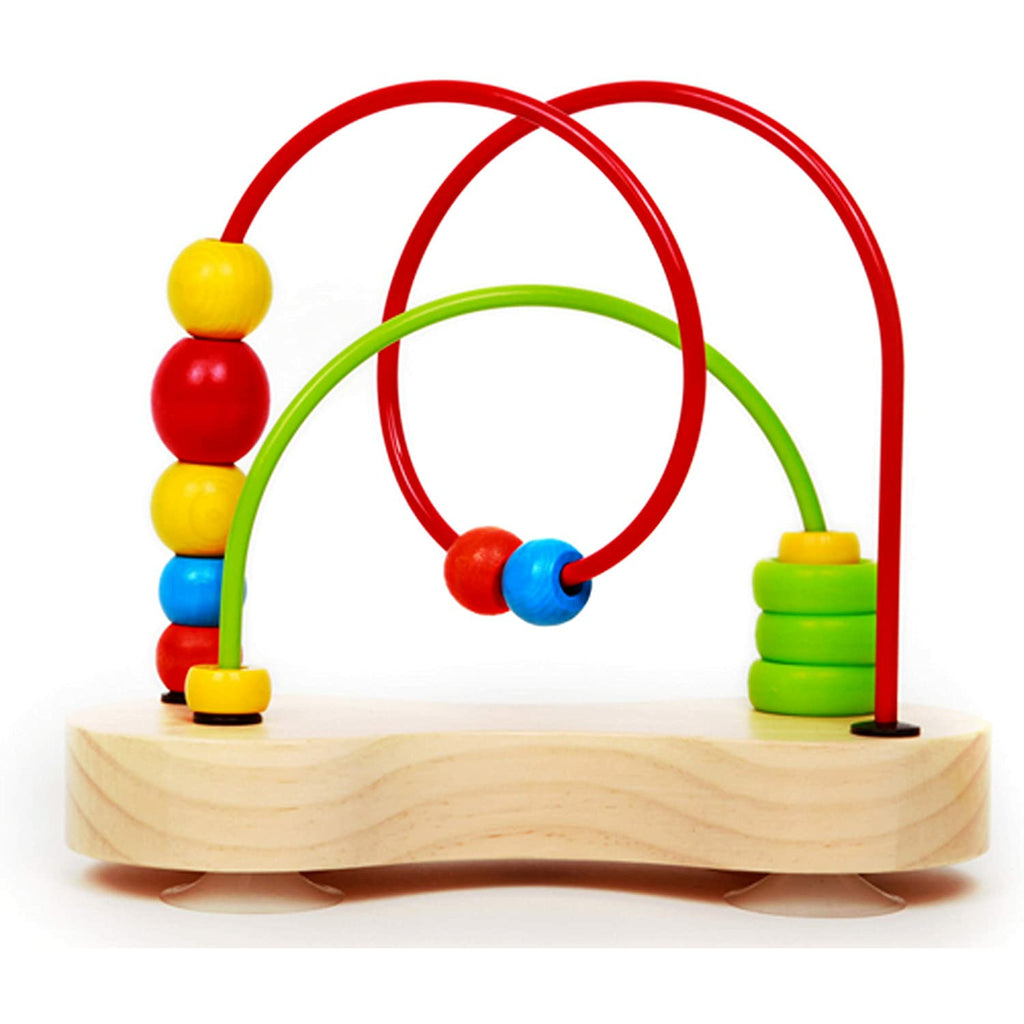 Hape Wooden Double Bubble Toy Multicolor Age-6 Months & Above