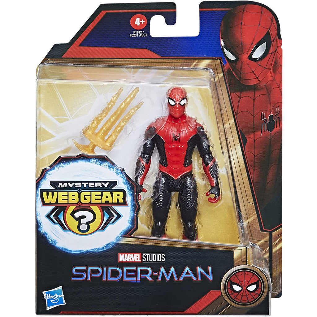 Hasbro Marvel Spider-Man Mystery Web Gear Figure 6-inch Pioneer Blue/Red Age- 3 Years & Above