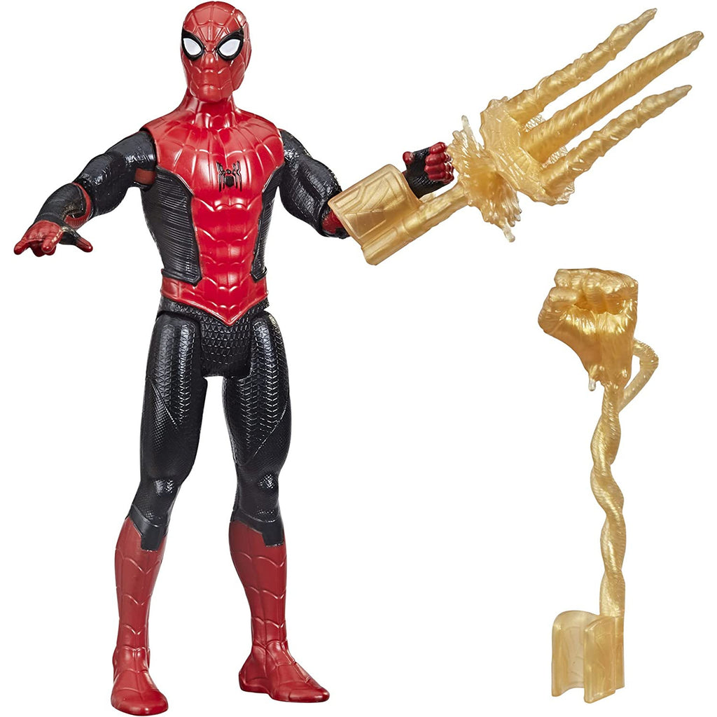 Hasbro Marvel Spider-Man Mystery Web Gear Figure 6-inch Pioneer Blue/Red Age- 3 Years & Above