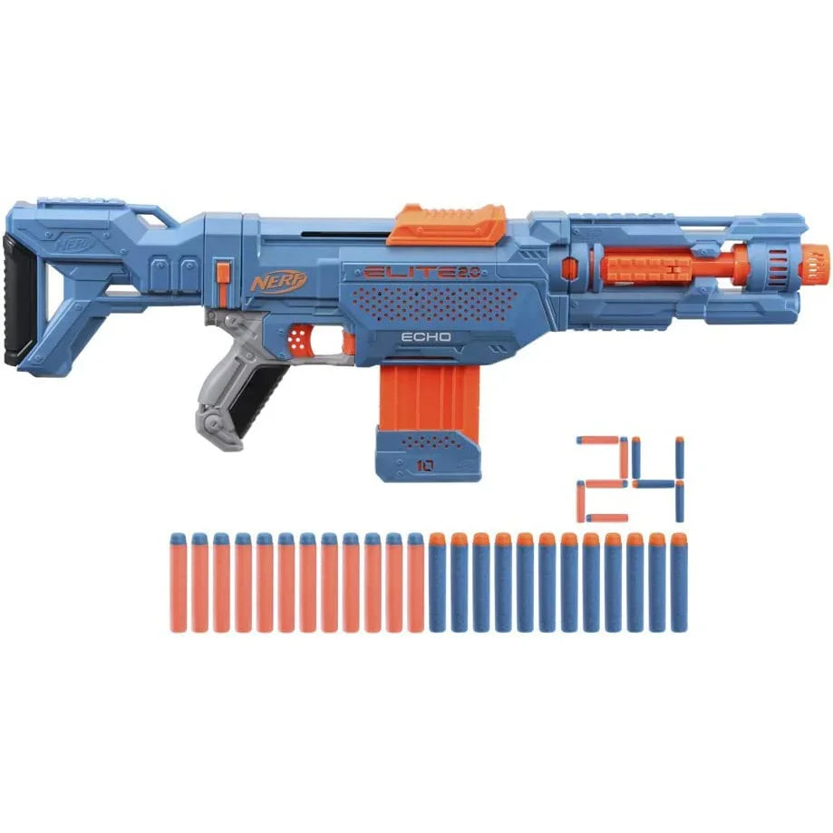 Hasbro Nerf Elite 2.0 Echo CS 10 Blue/Orange Age- 8 Years & Above