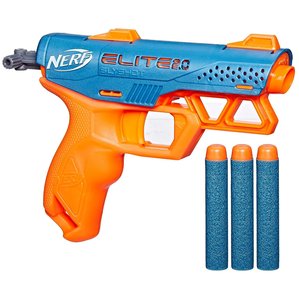 Hasbro Nerf Elite 2.0 Slyshot Gun Set Multicolor Age- 8 Years & Above