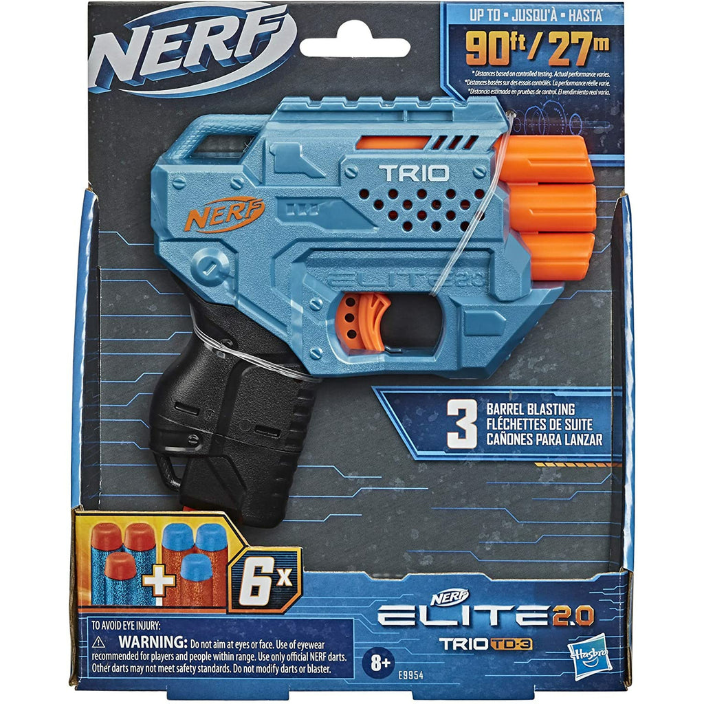 Hasbro Nerf  Elite 2.0 Trio TD-3 Blaster 8Y+