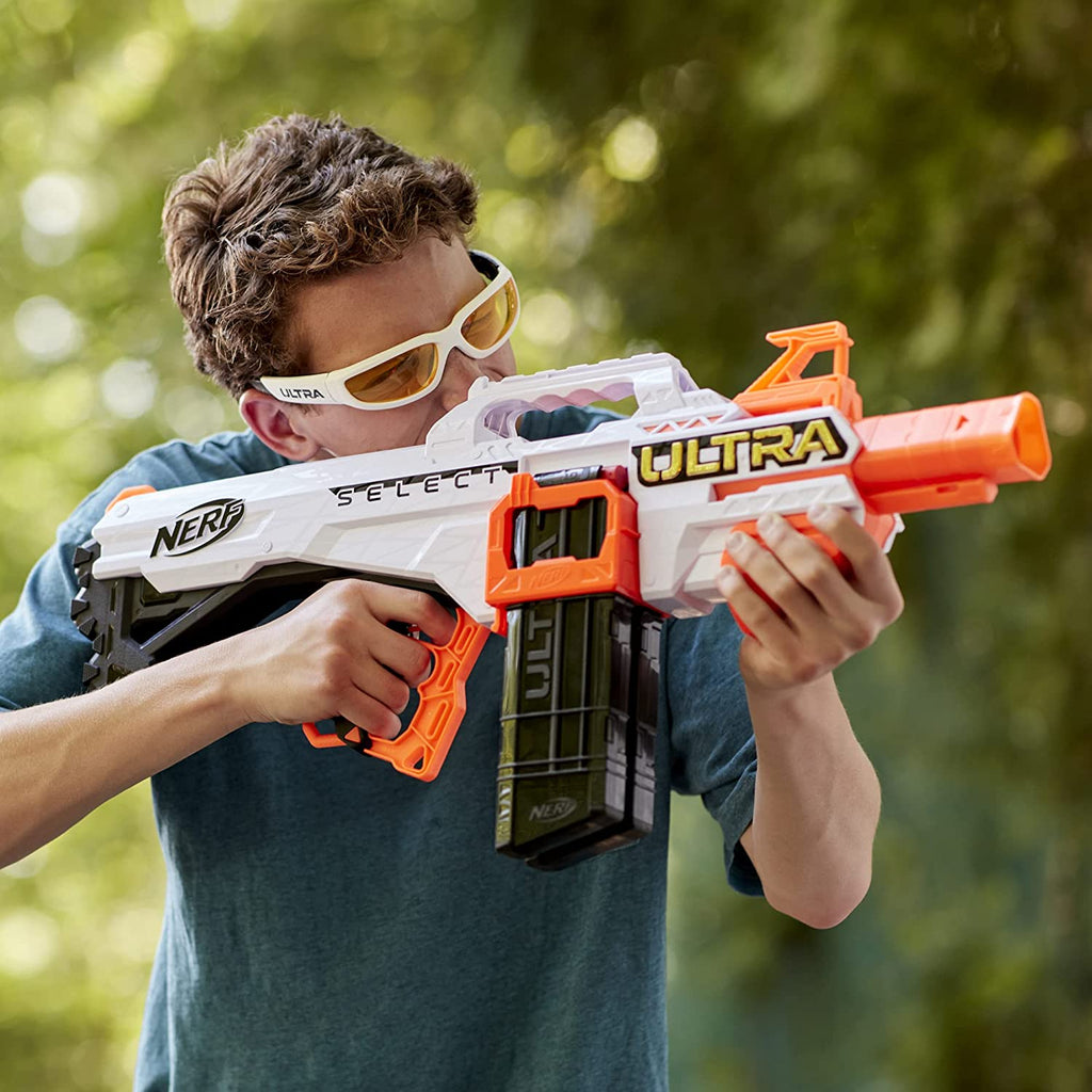 Hasbro Nerf Ultra Platinum Select Fully Motorized Gun Multicolor Age- 8 Years & Above