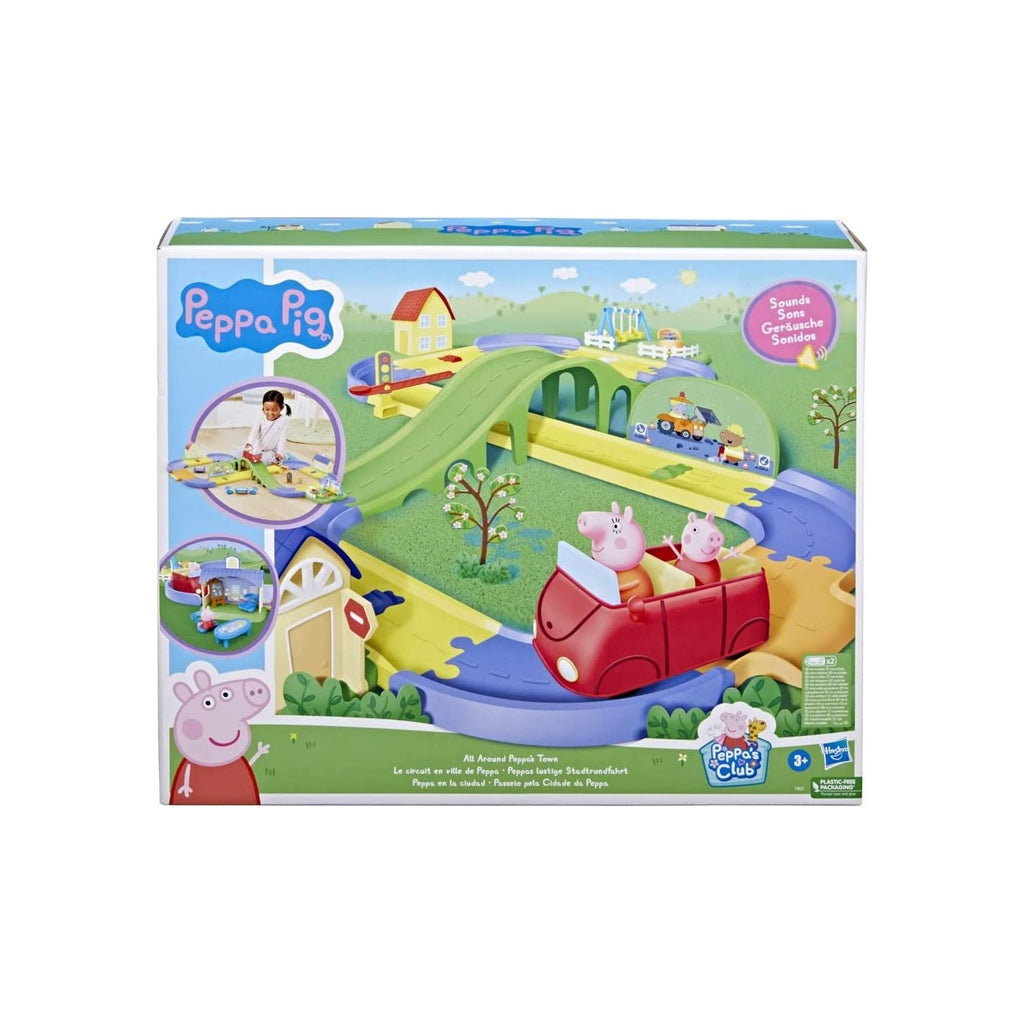 Hasbro Pep All Around Peppas Town Set Multicolor Age- 3 Years & Above