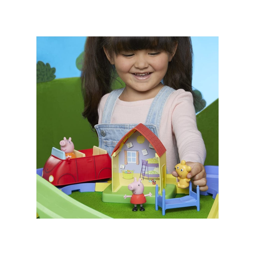 Hasbro Pep All Around Peppas Town Set Multicolor Age- 3 Years & Above