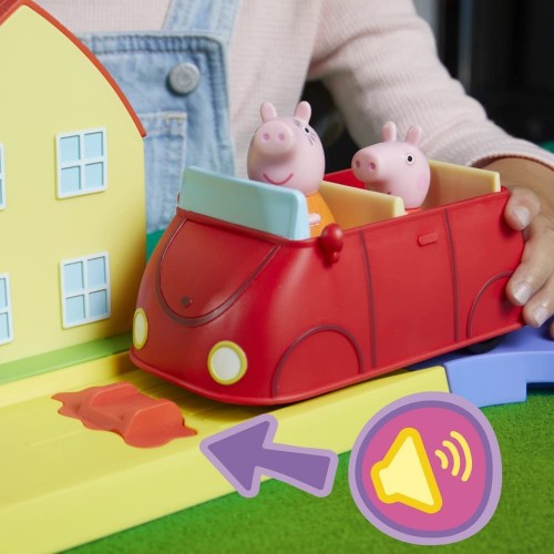 Hasbro Pep All Around Peppas Town Set Multicolor Age- 3 Years & Above
