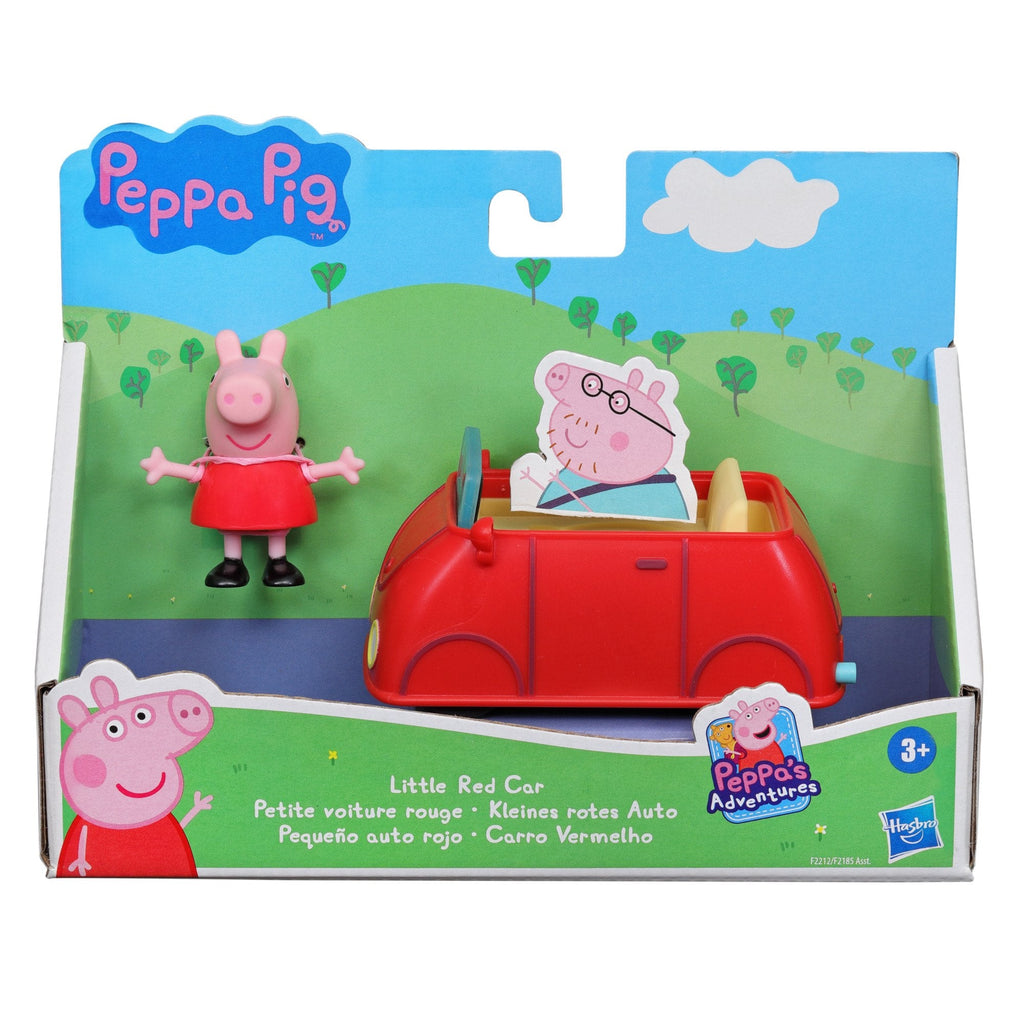 Hasbro Peppa Pig's Figure & Little Car Red Age- 3 Years & Above