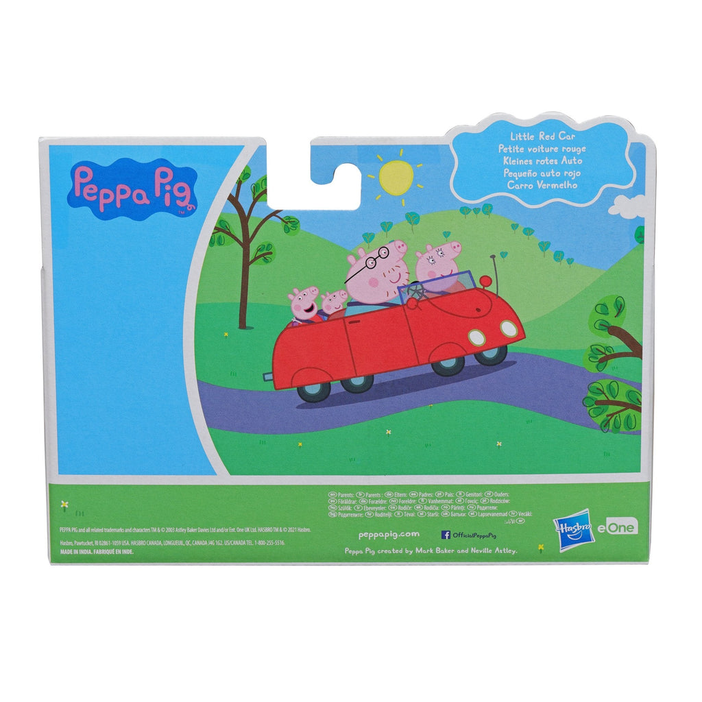 Hasbro Peppa Pig's Figure & Little Car Red Age- 3 Years & Above