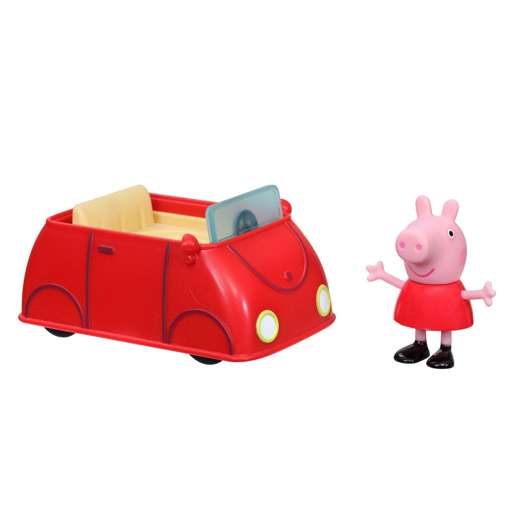 Hasbro Peppa Pig's Figure & Little Car Red Age- 3 Years & Above
