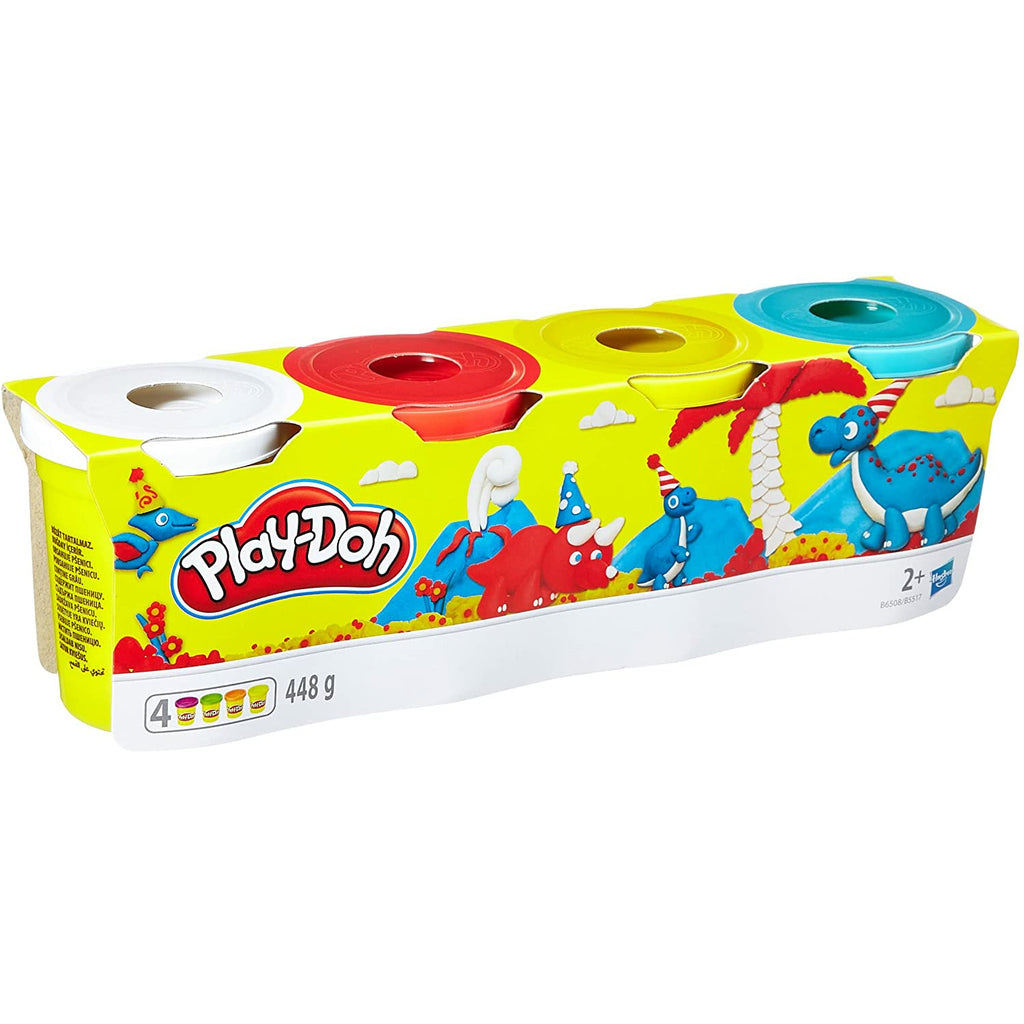 Hasbro Play-Doh 4 Pack Assorted - B5517 2Y+