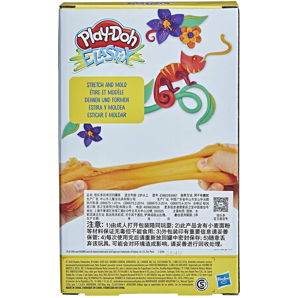 Hasbro Play-Doh Elastix Bold 4pack 2Y+