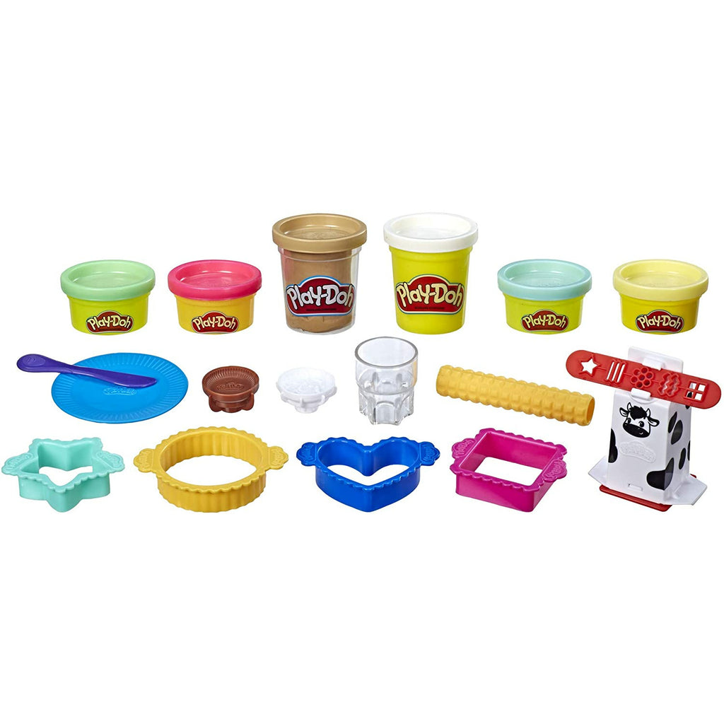 Hasbro Play-Doh Kitchen Creations Milk and Cookies Set