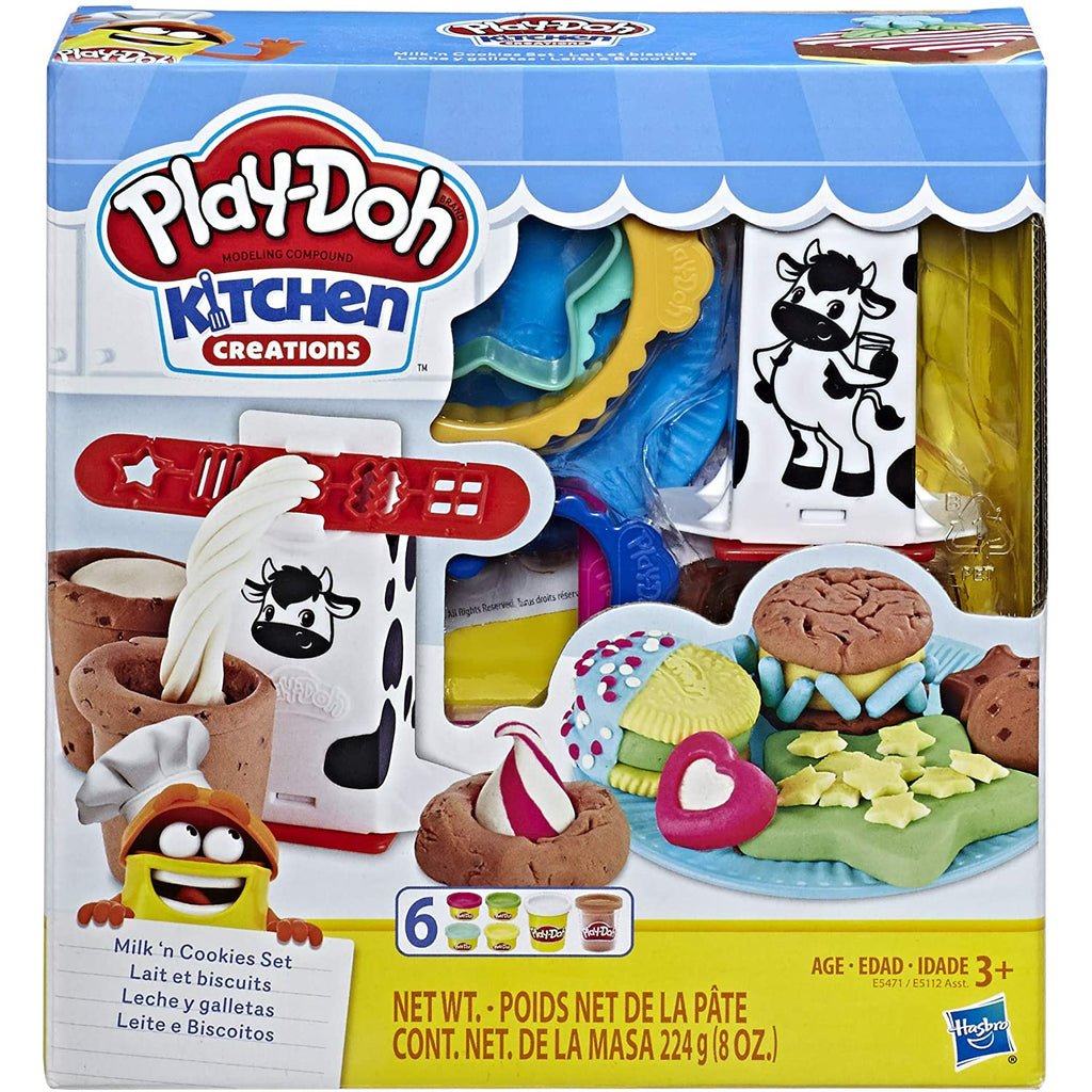 Hasbro Play-Doh Kitchen Creations Milk and Cookies Set