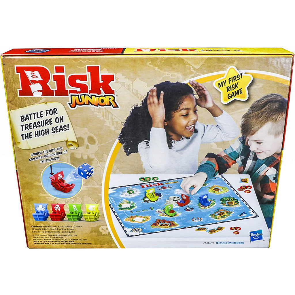 Hasbro Risk Junior Board Game Multicolor Age- 5 Years & Above