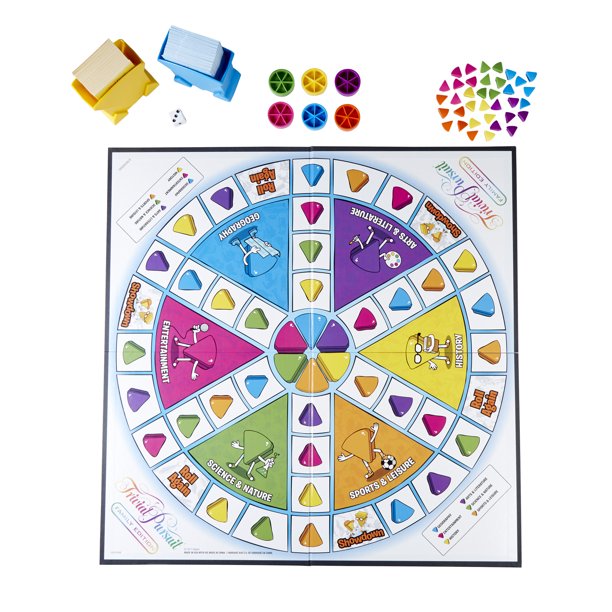 Hasbro Trivial Pursuit Family Edition Multicolor Age- 6 Years & Above